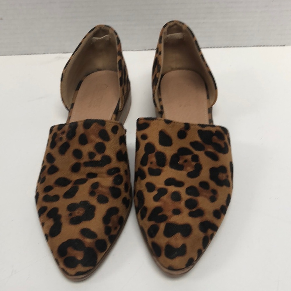 Catherine Malandrino cheetah print flats